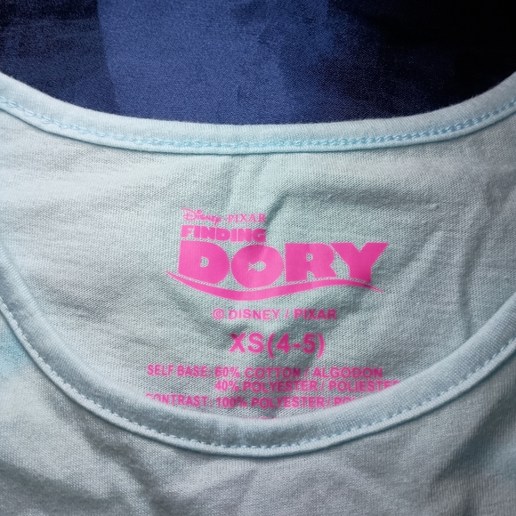 Disney Finding Dory Girls Shirts Multiple Sizes - Picture 6 of 10